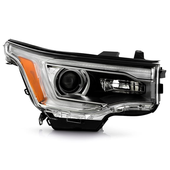 For 2017-2019 GMC Acadia SL w/Halogen DRL T3W Headlight Headlamp Passenger Side