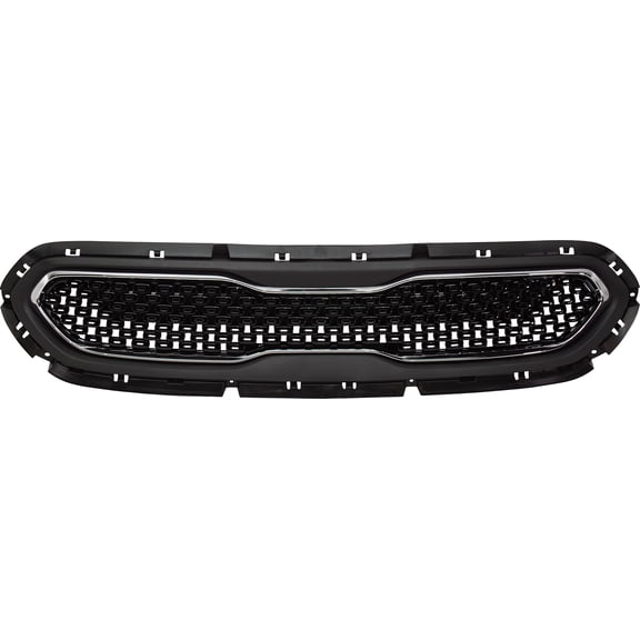 For 2017-2019 Niro Grille Assembly Black Plastic KI1200200 86350G5000