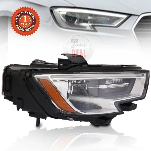 For 2017-2020 Audi A3 S3 Xenon HID Headlamp Right Passenger Side Headlight
