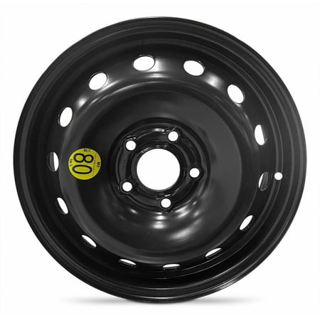 For 2017-2024 Hyundai Elantra 16 Inch Painted Black Rim - OE Direct Replacement - Road Ready Car Wheel