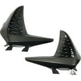 thumbnail image 1 of For 2017-2020 IS300 Bumper Grille Front Black SET PAIR, 1 of 5