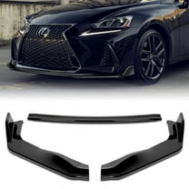 For 2017-2020 Lexus IS-Series AR-Style Painted Black Front Bumper Body Kit Lip