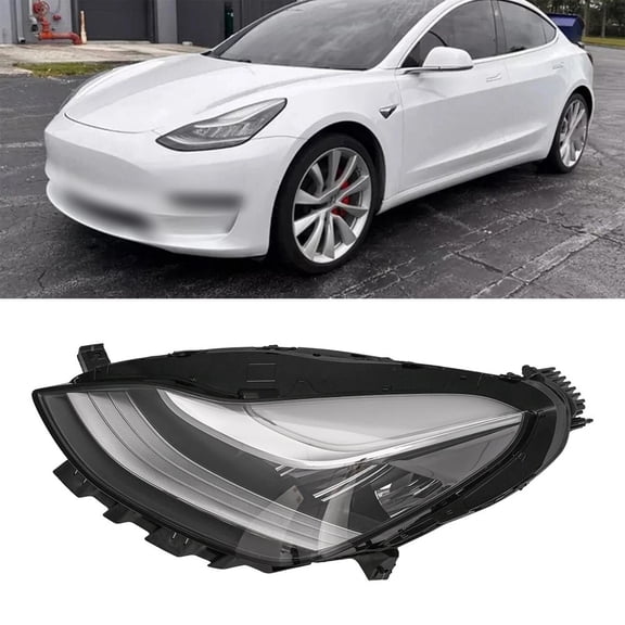 For 2017-2020 Tesla Model 3 Front Driver Side Headlight LED Headlamp Left