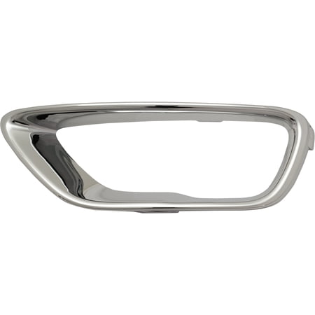 For 2017-2021 Grand Cherokee Fog Light Trim Front, Left Chrome CH1038200