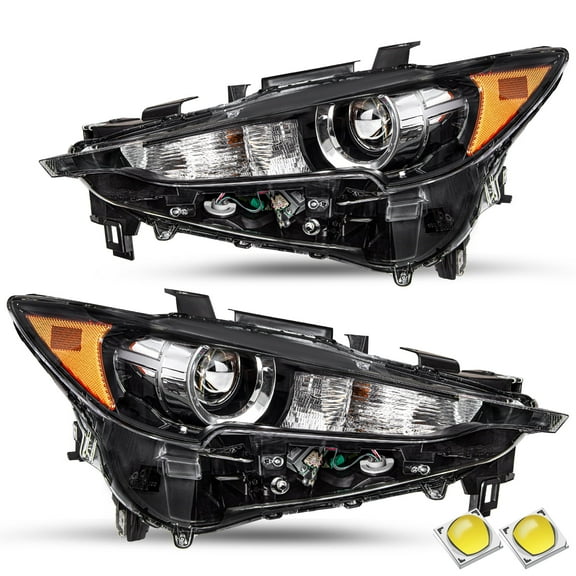 For 2017-2021 Mazda CX-5 CX5 W/O AFS Model Projector Headlight