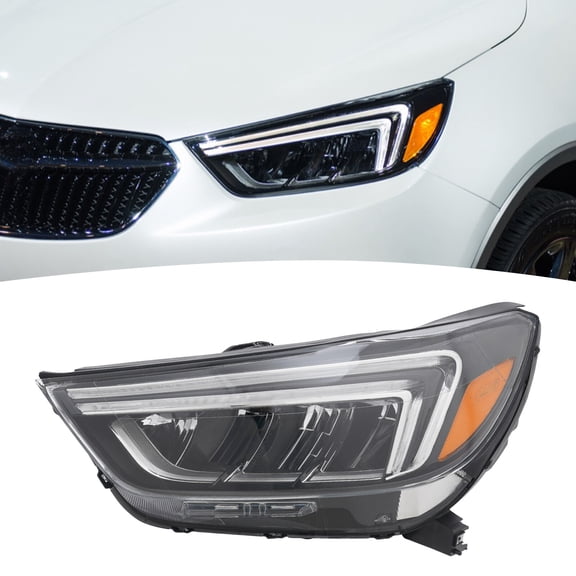 For 2017-2022 Buick Encore Left LED Headlight Assembly Full LED DRL Headlight