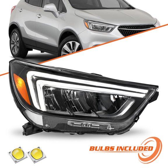 For 2017-2022 Buick Encore w/ LED DRL [Full LED] Passenger Side Headlight Lamp