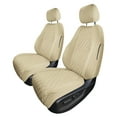 thumbnail image 1 of For 2017-2022 Honda CR-V LX | EX | EX-L FH Group Neoprene Custom Fit Car Seat Covers Water Resistant Front Set - Solid Beige, 1 of 5
