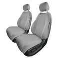 thumbnail image 1 of For 2017-2022 Honda CR-V LX | EX | EX-L FH Group Neoprene Custom Fit Car Seat Covers Water Resistant Front Set - Solid Gray, 1 of 6