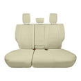 thumbnail image 1 of For 2017-2022 Honda CR-V LX | EX | EX-L FH Group PU Leather Custom Fit Car Seat Covers Water Resistant Rear Set - Solid Beige, 1 of 4