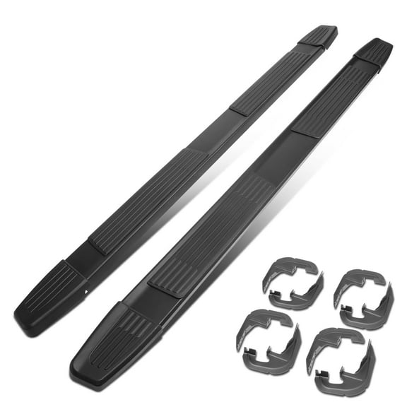 DNA Motoring For 2017-2019 Silverado Sierra Crew Cab 6"Side Step Nerf Bar Running Board Black