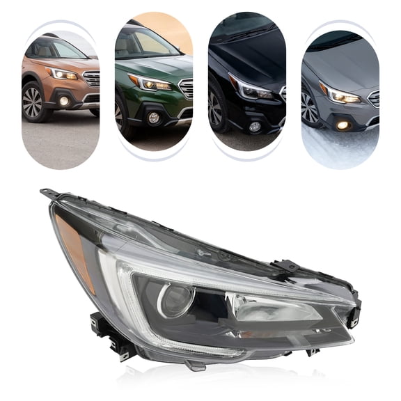 For 2018-19 Subaru Legacy/Outback Halogen LED Headlight Headlamp Right Passenger