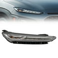 thumbnail image 1 of For 2018 2019 20-2021 Hyundai Kona Front LED DRL Lamp Light Passenger Right Side Direct Replacement, 1 of 17