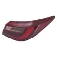 thumbnail image 1 of For 2018 2019 2020 2021 Infiniti Q50 LED Outer Tail Lights Assembly,Passenger Right Side RH, 1 of 17