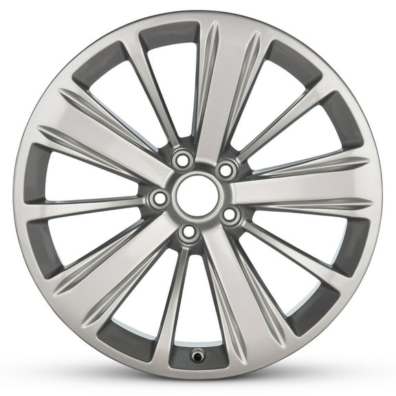 For 2018-2019 Ford Explorer 20 Inch Painted Silver Rim - OE Direct Replacement - Road Ready Car Wheel