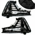 thumbnail image 1 of For 2018-2019 Hyundai Sonata LED DRL Fog Lights Lamps Left Right Black Pair, 1 of 14
