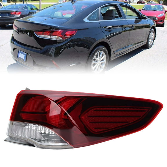 MZORANGE For 2018 2019 Hyundai Sonata Tail Light Lamp Right Side Outer Brake Halogen