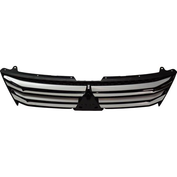 For 2018-2020 Eclipse Cross Grille Assembly Front Black Plastic MI1200272