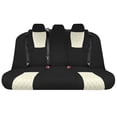 thumbnail image 1 of For 2018-2022 Honda Accord Sport | Sport SE | EX | EX-L | Touring FH Group Waterproof Neoprene Custom Fit Car Seat Covers Rear Set - Beige, 1 of 3