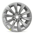 thumbnail image 1 of For 2018-2022 Tesla Model S 19 Inch Painted Silver Aluminum - New OEM Rim - Road Ready Car Wheel, 1 of 7