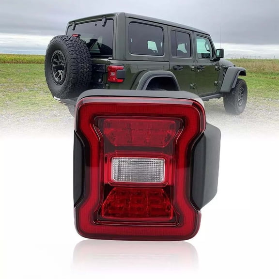 For 2018-2023 Jeep Wrangler Factory LED w/o Blind Spot Tail Light Lamp Right Passenger Side
