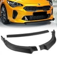 thumbnail image 1 of For 2018-2023 Kia Stinger GT-Line Black Front Bumper Body Kit Spoiler Lip 3PCS, 1 of 5
