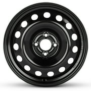 For 2018-2024 Nissan Kicks 16 Inch Painted Black Rim - OE Direct Replacement - Road Ready Car Wheel