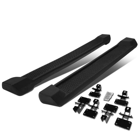 DNA Motoring 6" Side Step Nerf Bars Running Boards for 2018-2022 Jeep Wrangler JL Unlimited 4DR