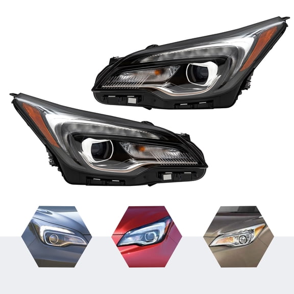 For 2019-2020 Buick Envision Pair Full LED Headlight Headlamps LH & RH Side