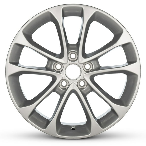 For 2019-2020 Ford Fusion 17 Inch Painted Silver Rim - OE Direct Replacement - Road Ready Car Wheel