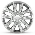 thumbnail image 1 of For 2019-2020 GMC Sierra 1500 20 Inch Polished Silver Rim - OE Direct Replacement - Road Ready Car Wheel, 1 of 9