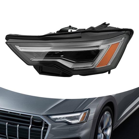 For 2019-2021 Audi A6 LED Headlight Assembly Headlamp Left Driver Side 6 Pins