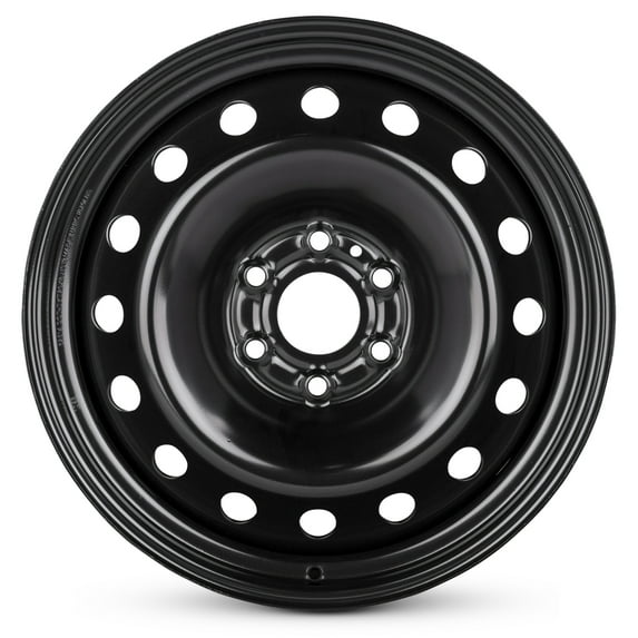 For 2019-2021 Dodge Ram 1500 20 Inch Painted Black Steel Rim - OE Direct Replacement - Road Ready Car Wheel