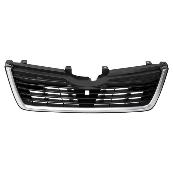 For 2019-2021 Forester Grille Assembly Black & Silver Plastic SU1200187