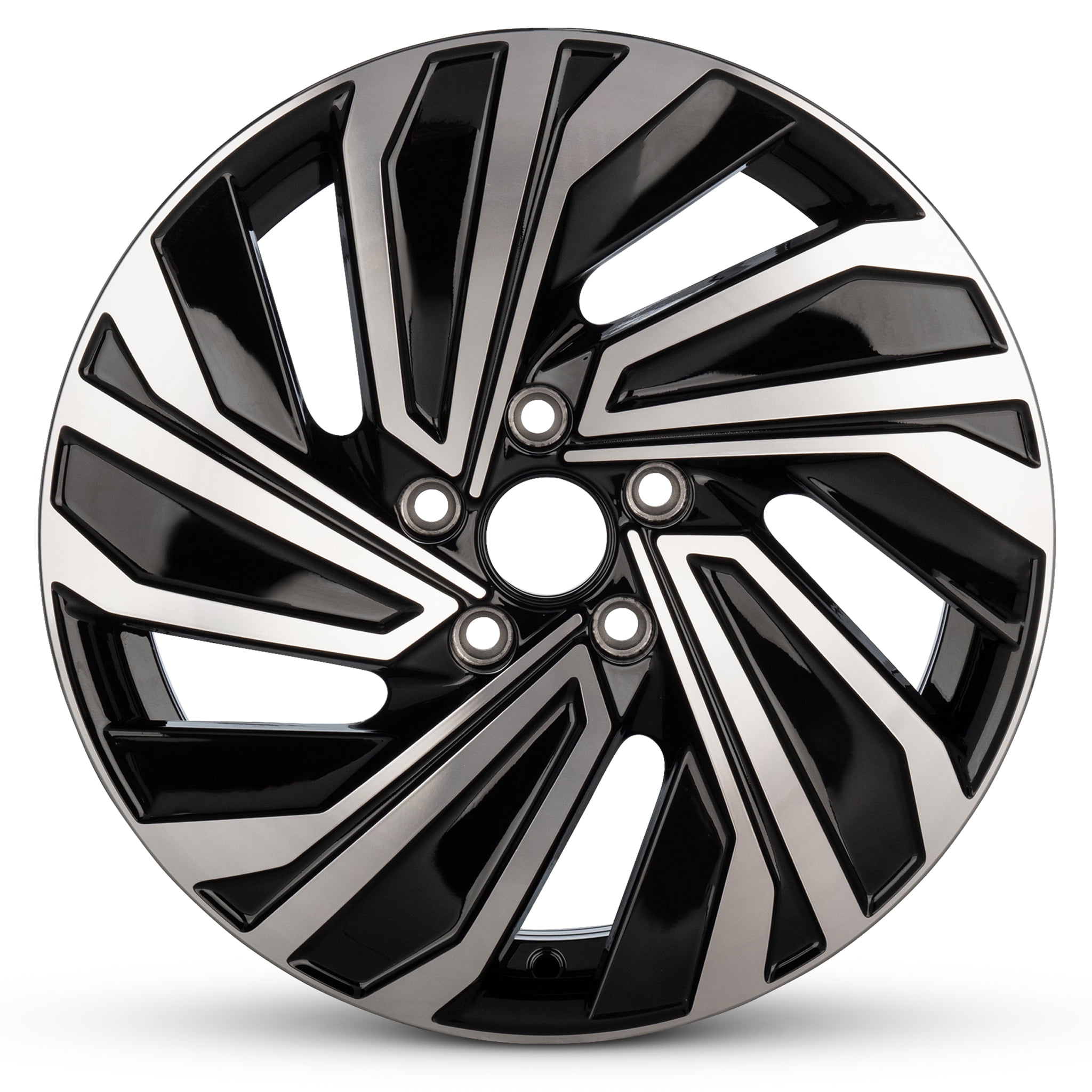 For 2019-2021 Volkswagen Jetta 17 Inch Machined Face with Painted Inlay ...