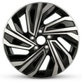thumbnail image 1 of For 2019-2021 Volkswagen Jetta 17 Inch Machined Face with Painted Inlay Black Rim - OE Direct Replacement - Road Ready Car Wheel, 1 of 9