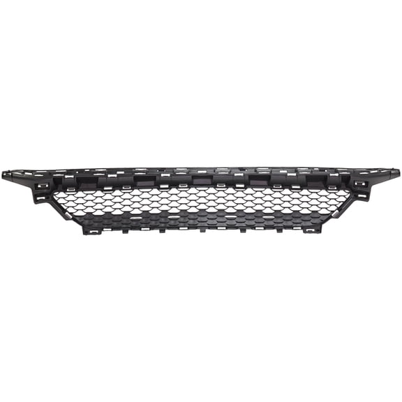 For 2019-2022 C300 Bumper Grille Front, Center Black Plastic MB1036165