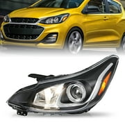 For 2019 2022 Chevrolet Chevy Spark Halogen Projector Headlight Assembly Driver