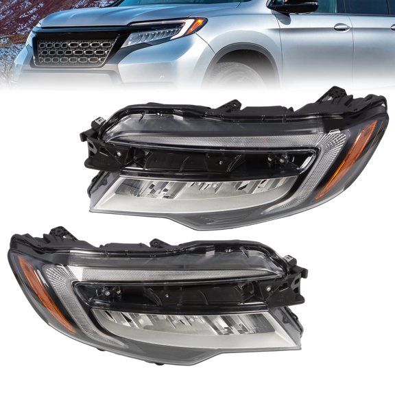 For 2019-2022 Honda Pilot 2019-2021 Passport LED Headlights Headlamps Right&Left