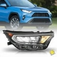 thumbnail image 1 of For 2019-2022 Toyota Rav4 LE XLE Chrome RH Right Side Headlight LED Assembly, 1 of 6