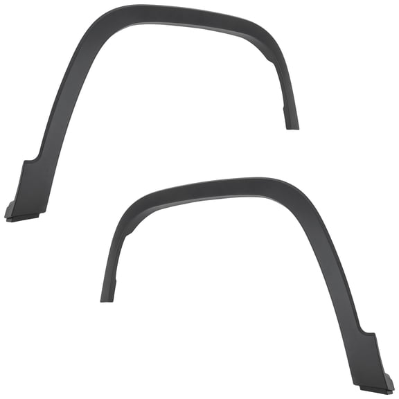 For 2019-2023 Cherokee Front Fender Flares Black SET PAIR
