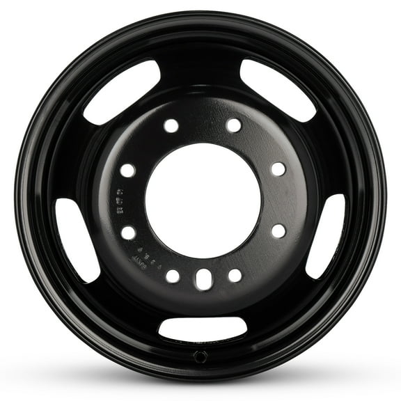 For 2019-2024 Dodge Ram 3500 17 Inch Painted Black Rim - OE Direct Replacement - Road Ready Car Wheel