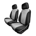 thumbnail image 1 of For 2019-2023 GMC Sierra 1500 2500HD 3500HD SLT | AT4 | DENALI FH Group Neoprene Custom Fit Truck Car Seat Covers Front Set Gray, 1 of 8