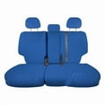 thumbnail image 1 of For 2019–2023 Hyundai Santa Fe FH Group Custom Fit Neoprene Waterproof Car Seat Covers - Rear Set Solid Blue, 1 of 6