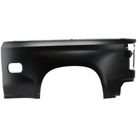 For 2019-2023 SILVERADO 1500 Rear Outer Left Quarter Panel Black Steel 84443361