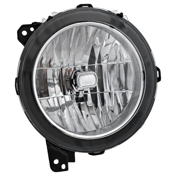 For 2019-2023 Wrangler Front Left Headlight Clear Plastic Q