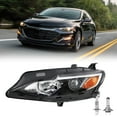 thumbnail image 1 of For 2019-2024 Chevy Malibu Halogen Headlight Assembly Left Driver Side w/ bulb, 1 of 7