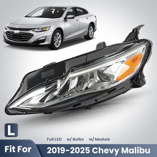 For 2019-2024 Chevy Malibu Premier Driver Side FULL LED Headlight Assembly LH