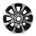 thumbnail image 1 of For 2019-2024 Dodge Ram 3500 20 Inch Polished with Painted Inserts Charcoal Aluminum - New OEM Rim - Road Ready Car Wheel, 1 of 8