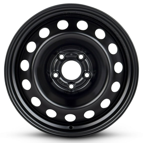 For 2019-2024 Jeep Renegade 16 Inch Painted Black Rim - OE Direct Replacement - Road Ready Car Wheel